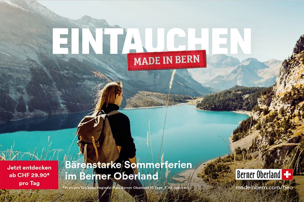 Eintauchen ins Berner Oberland