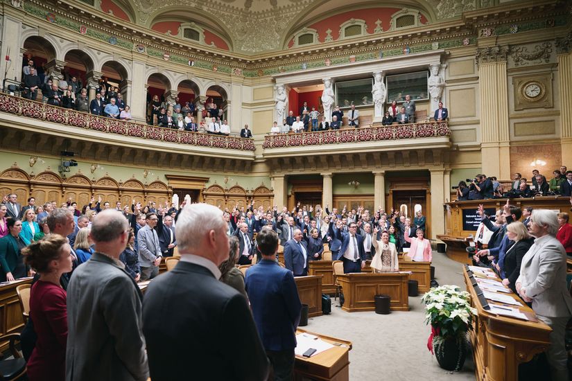 Frischer Wind im Bundeshaus